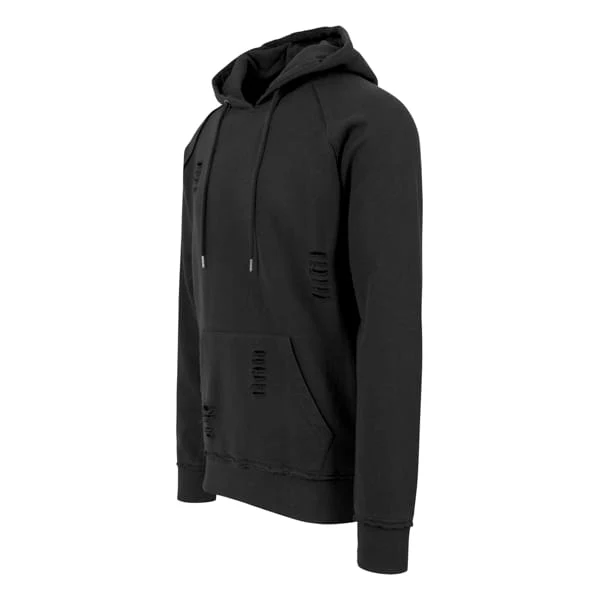 Ripped Raglan Hoodie