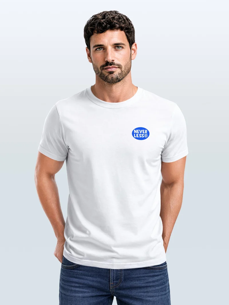 Herren T-Shirt Coffee Cat Bike Backprint Slim Fit