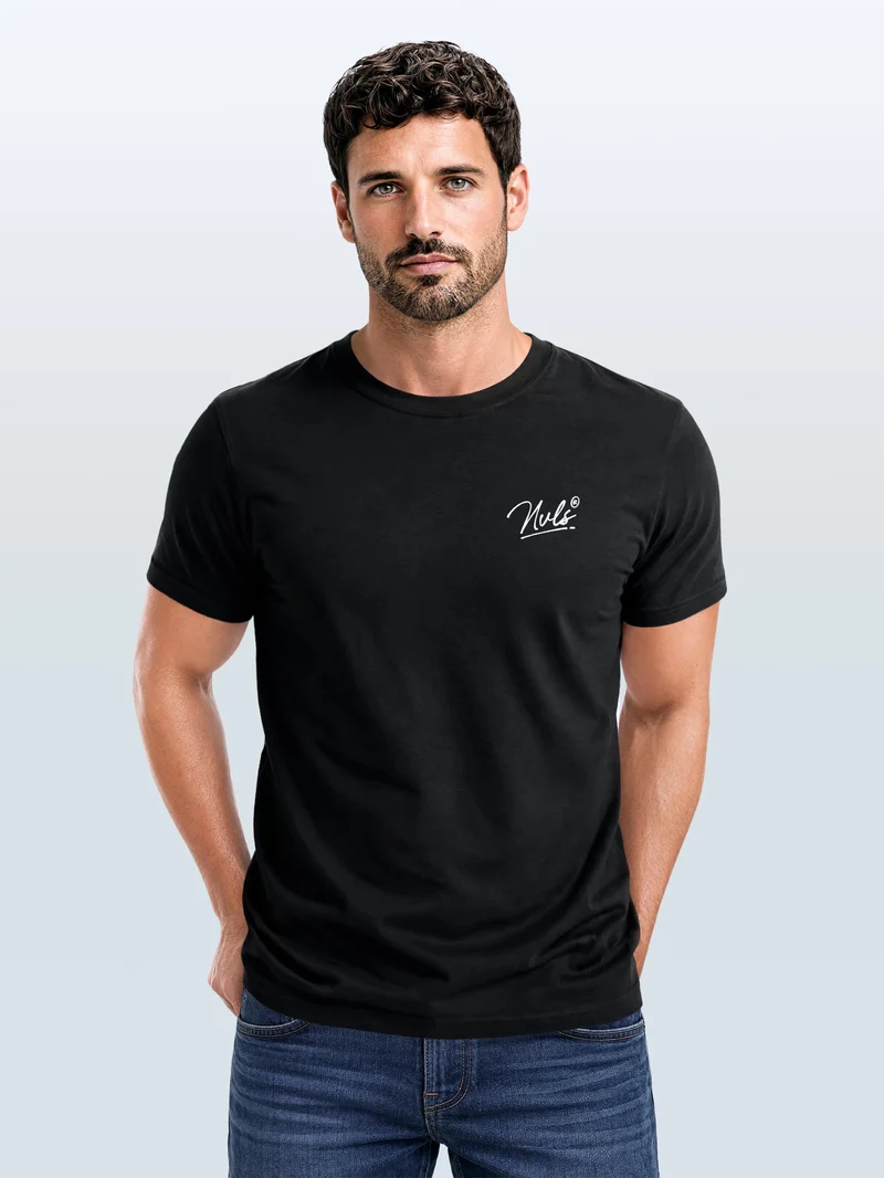 Herren T-Shirt Fine Arts Botanical Backprint Slim Fit