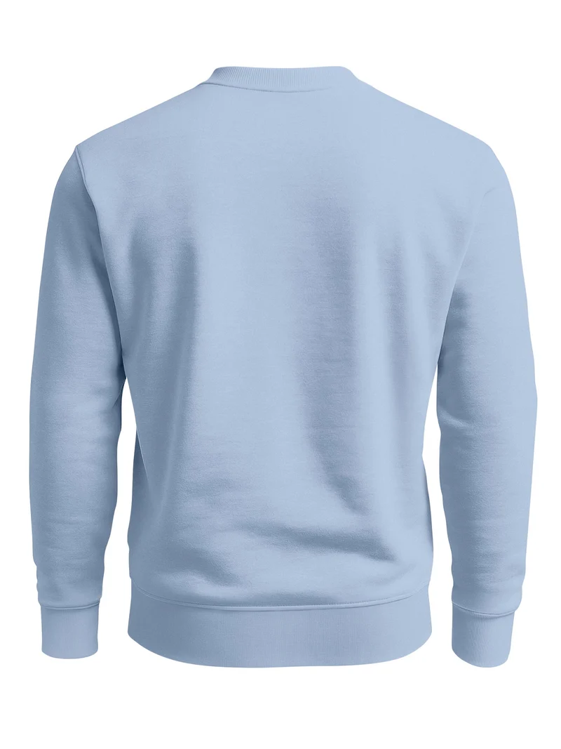 Herren Sweatshirt mit Frontprint - Minimal Mountain - Regular Fit