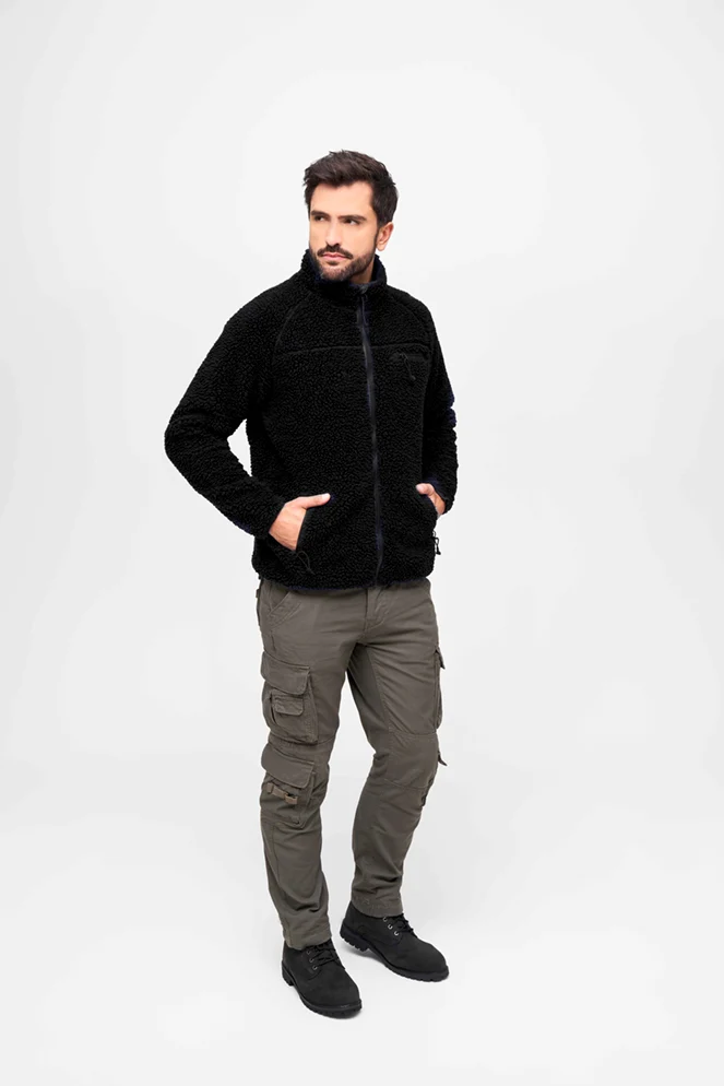 Teddyfleece Jacke von Brandit