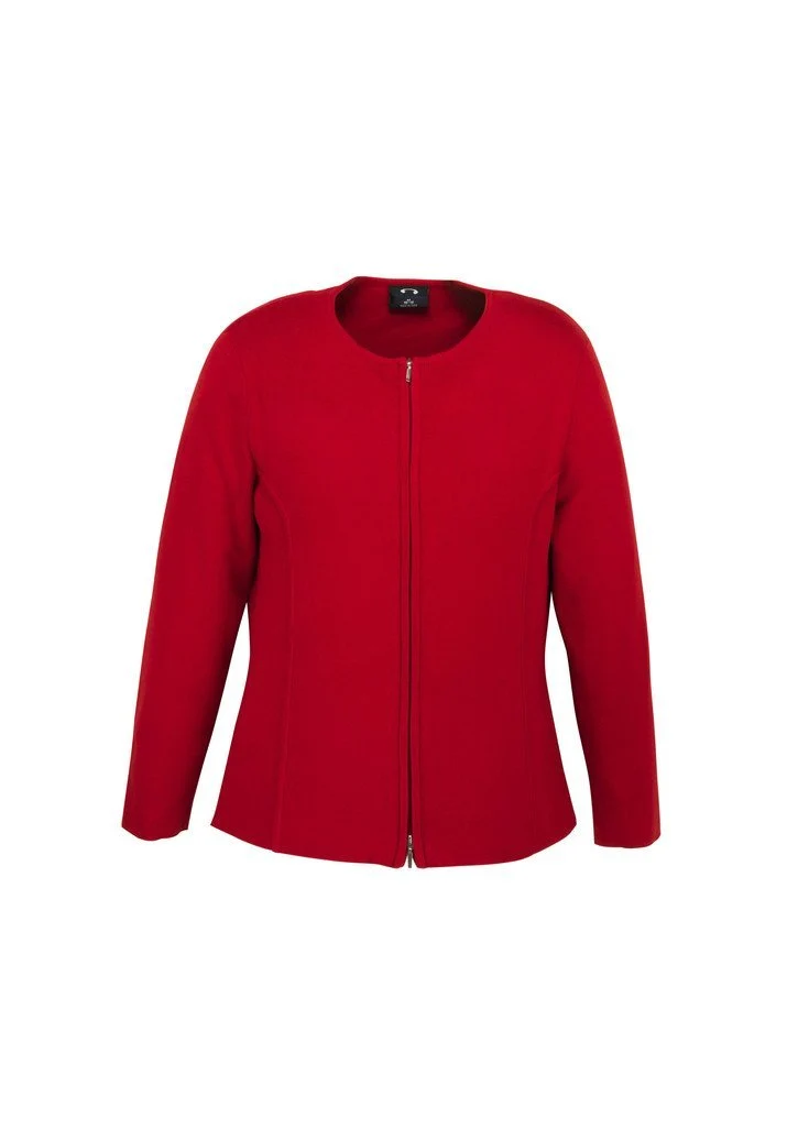 Ladies 2-Way Zip Cardigan
