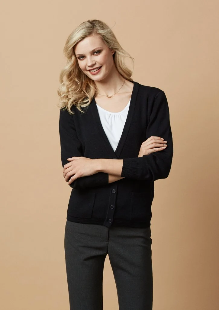 Ladies Woolmix Cardigan