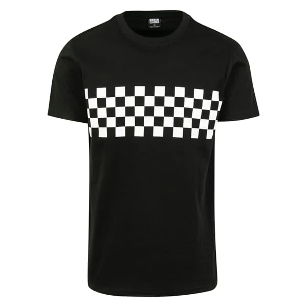 T-Shirt "Check Panel" von Urban Classics