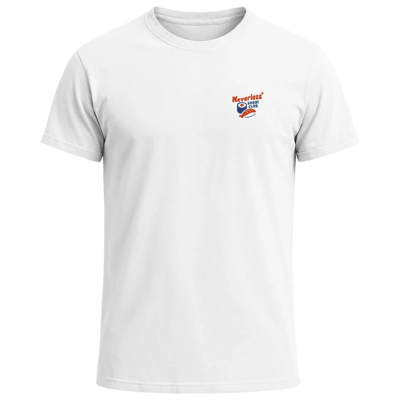 Herren T-Shirt Sushi Lovers Club – Grafikshirt mit Sushi Print – Lustiges Foodie Shirt Sommer Fashion Streetstyle