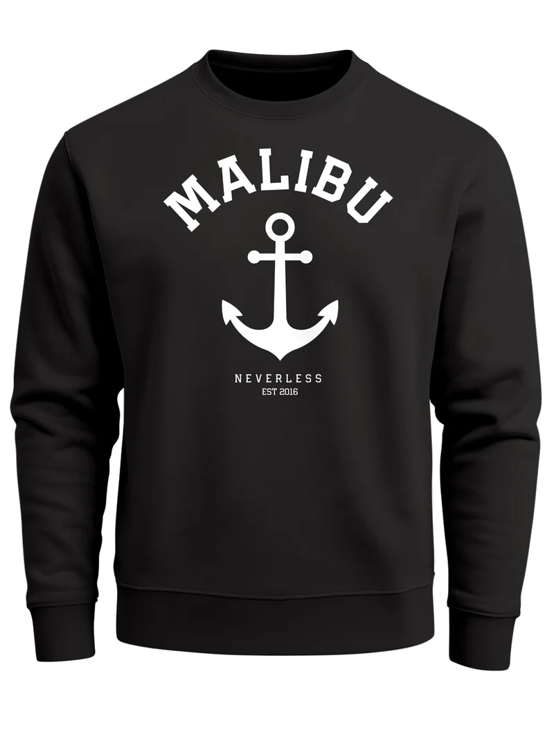 Sweatshirt Herren Anker Anchor Malibu Rundhals-Pullover