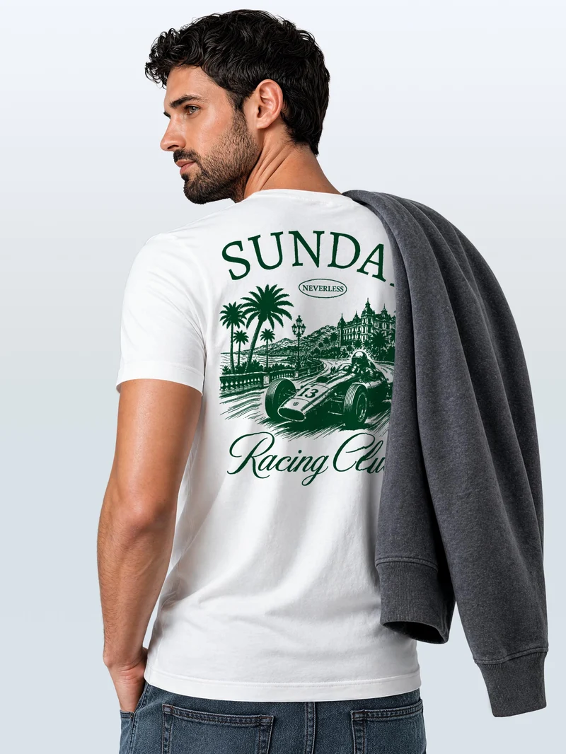 Herren T-Shirt Frontprint - Design - Baumwollshirt Männer Fashion Streetstyle Slim Fit