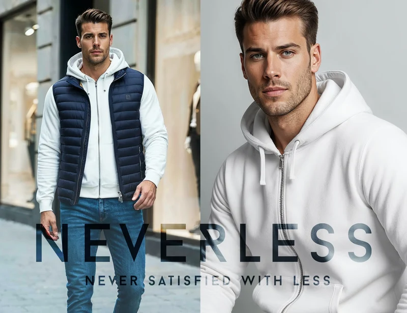 Herren Sweatjacke mit Kapuze Print Outdoor Logo Aufdruck Motiv Zipjacke Grapic Hoodie Hoodie Männer Fashion Streetstyle