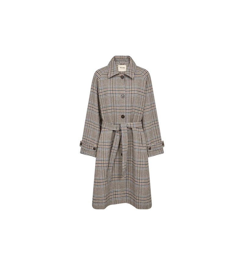 MMSelestine Check Coat
