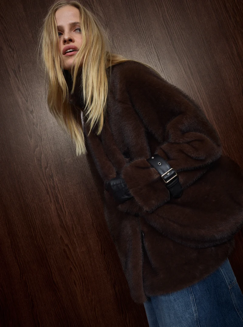 MMNanette Faux Fur Jacket