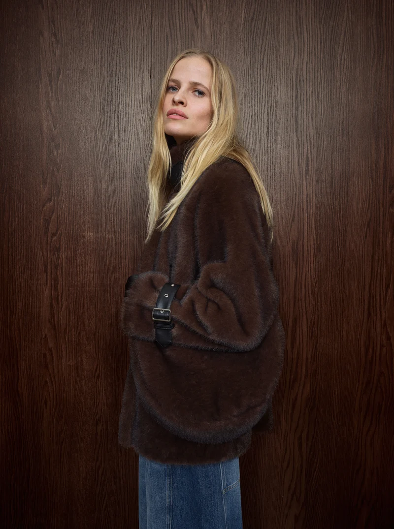 MMNanette Faux Fur Jacket