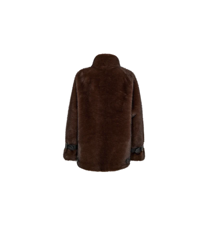 MMNanette Faux Fur Jacket