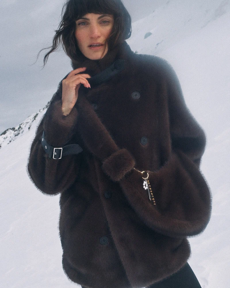 MMNanette Faux Fur Jacket