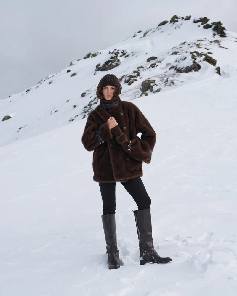 MMNanette Faux Fur Jacket
