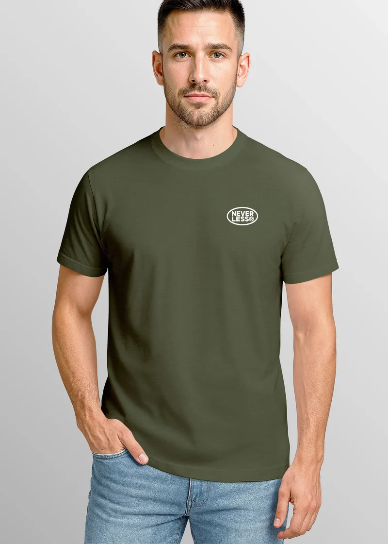 Herren T-Shirt Backprint Sommer Grafikshirt mit Palmen Printshirt Aufdruck No Bad Days Fashion Streetstyle