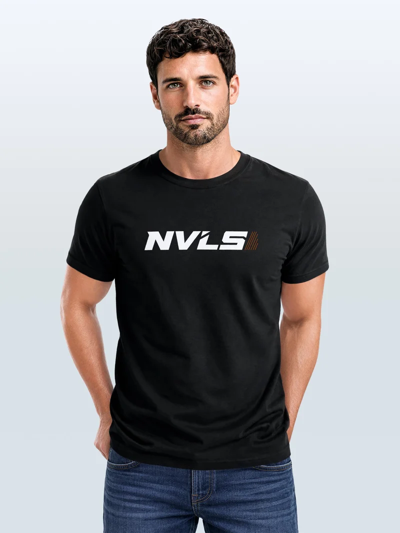 Herren T-Shirt Backprint - Sport Design Everyday Athletics - Baumwollshirt Männer Fashion Streetstyle Slim Fit