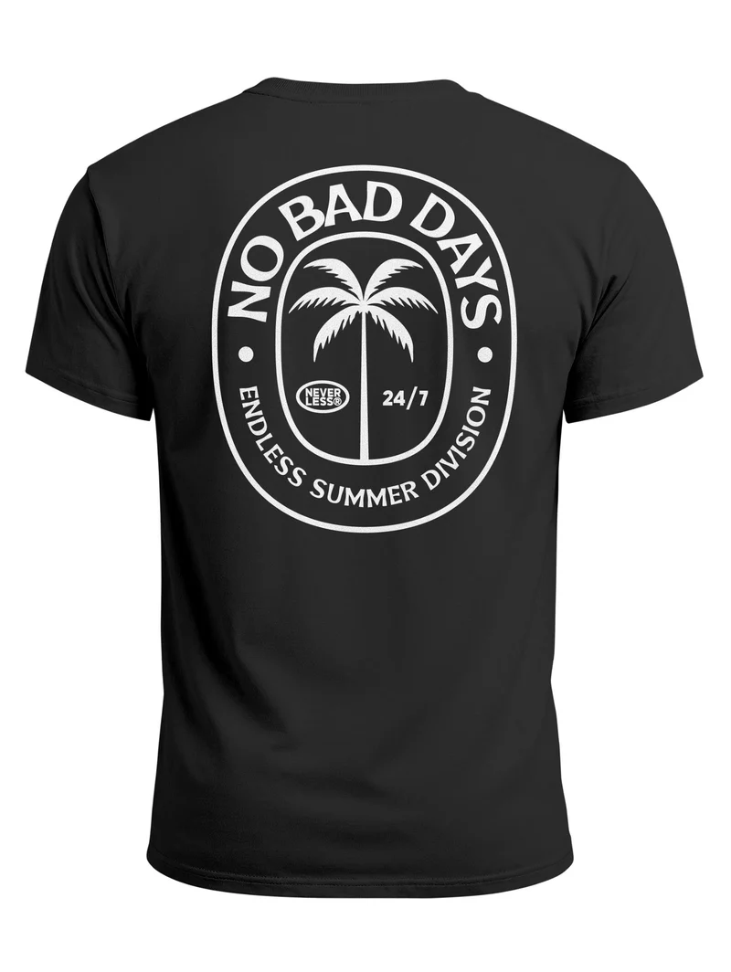 Herren T-Shirt Backprint - Design - Baumwollshirt Männer Fashion Streetstyle Slim Fit