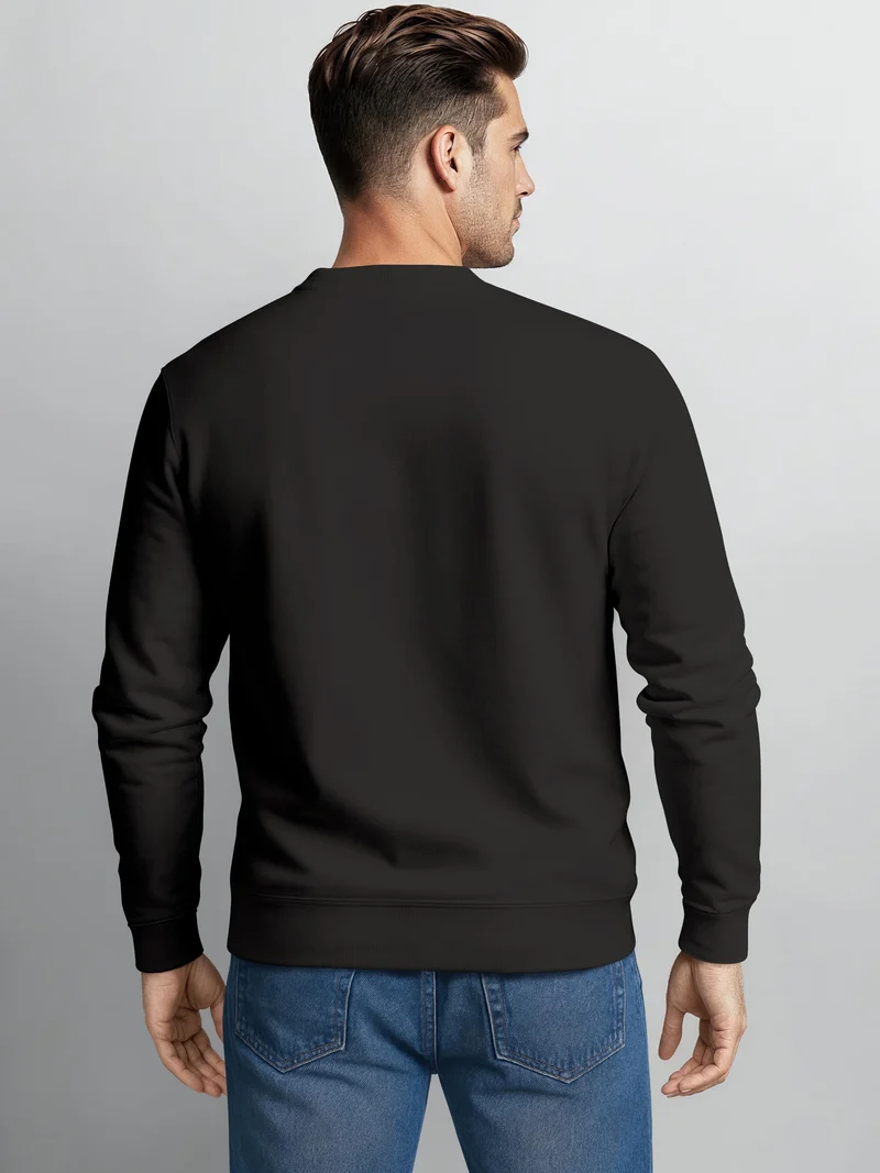 Herren Sweatshirt mit Frontprint - Coastal - Regular Fit