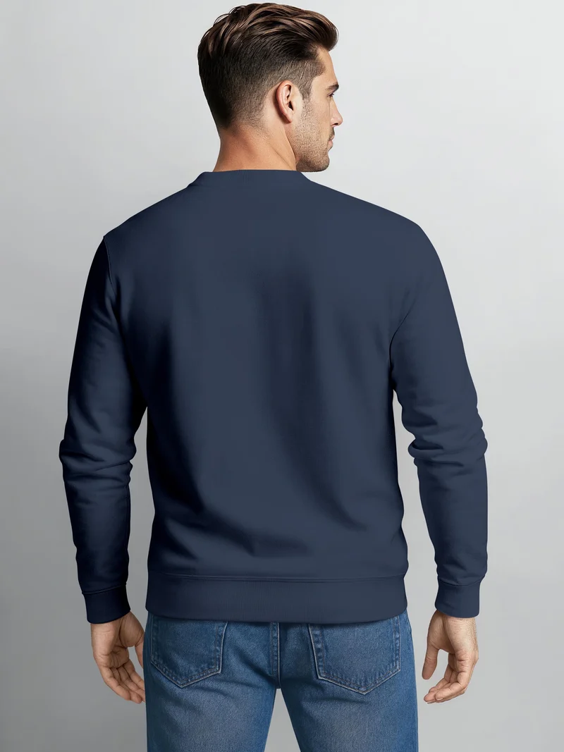 Herren Sweatshirt mit Frontprint - Coastal - Regular Fit