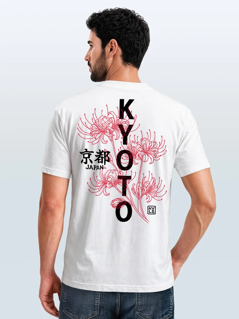 Herren T-Shirt Backprint - Design - Baumwollshirt Männer Fashion Streetstyle Slim Fit