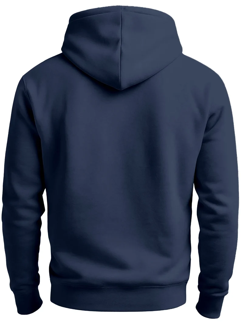 Herren Sweatjacke mit Kapuze Print Norwegen Norway Zipjacke Zip-Hoodie Männer Skandinavien Streetstyle