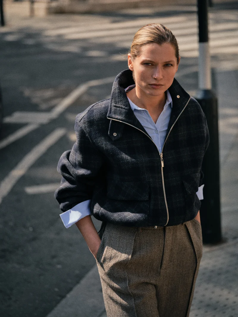 MMCamille Check Jacket