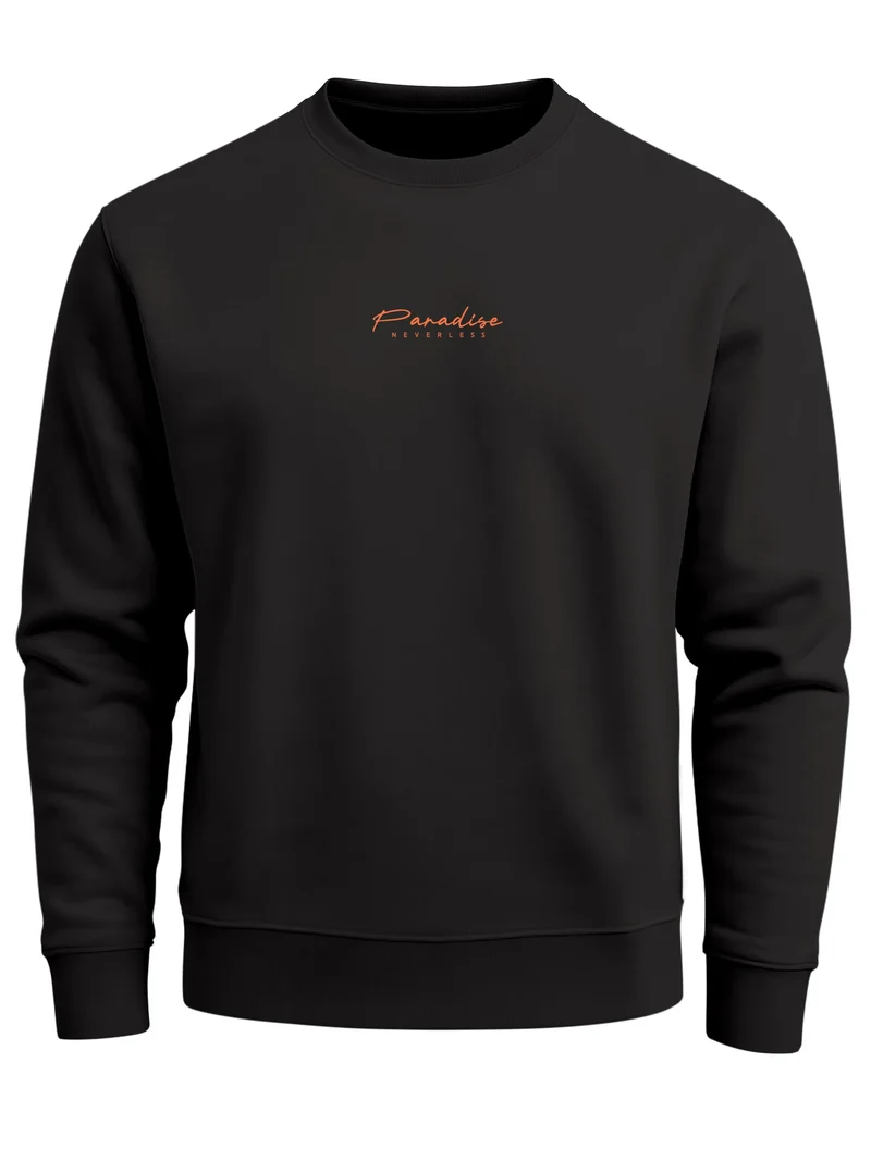 Sweatshirt Herren Pullover mit Backprint Take Me to Paradise Design Summer Vibes Streetwear Fashion Streetwear
