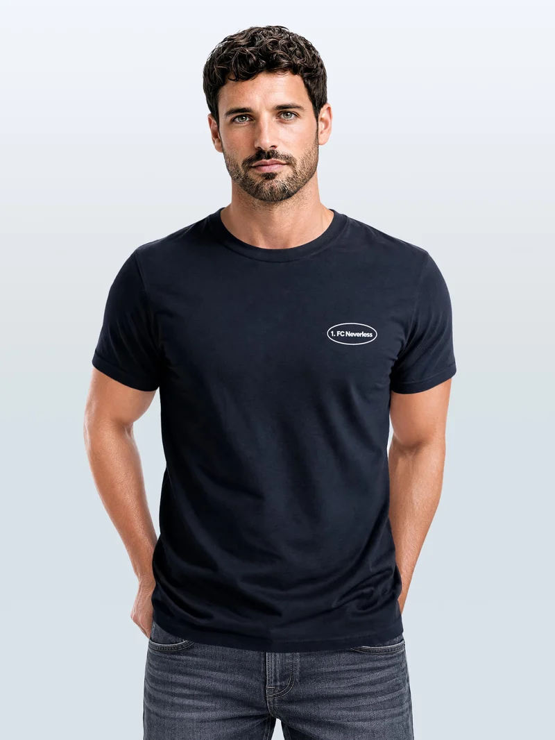 Herren T-Shirt Backprint - Design Good Boy Ultras - Baumwollshirt Männer Fashion Streetstyle Slim Fit