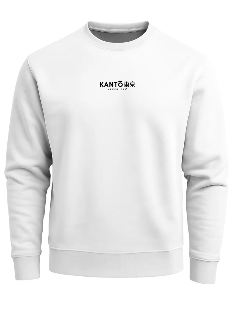 Herren Sweatshirt Tokio Wave Backprint Regular Fit