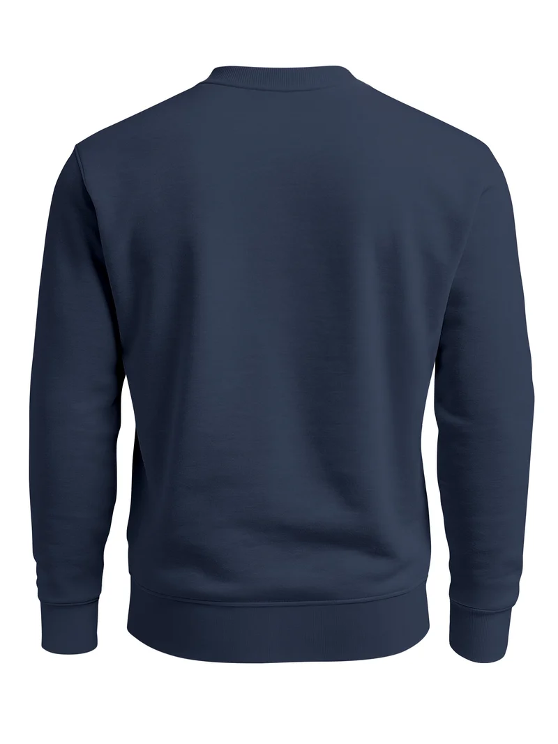 Herren Sweatshirt Berg Sonne Frontprint Regular Fit