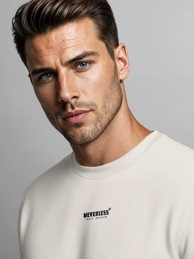 Herren Sweatshirt Trail Seeker Backprint Regular Fit