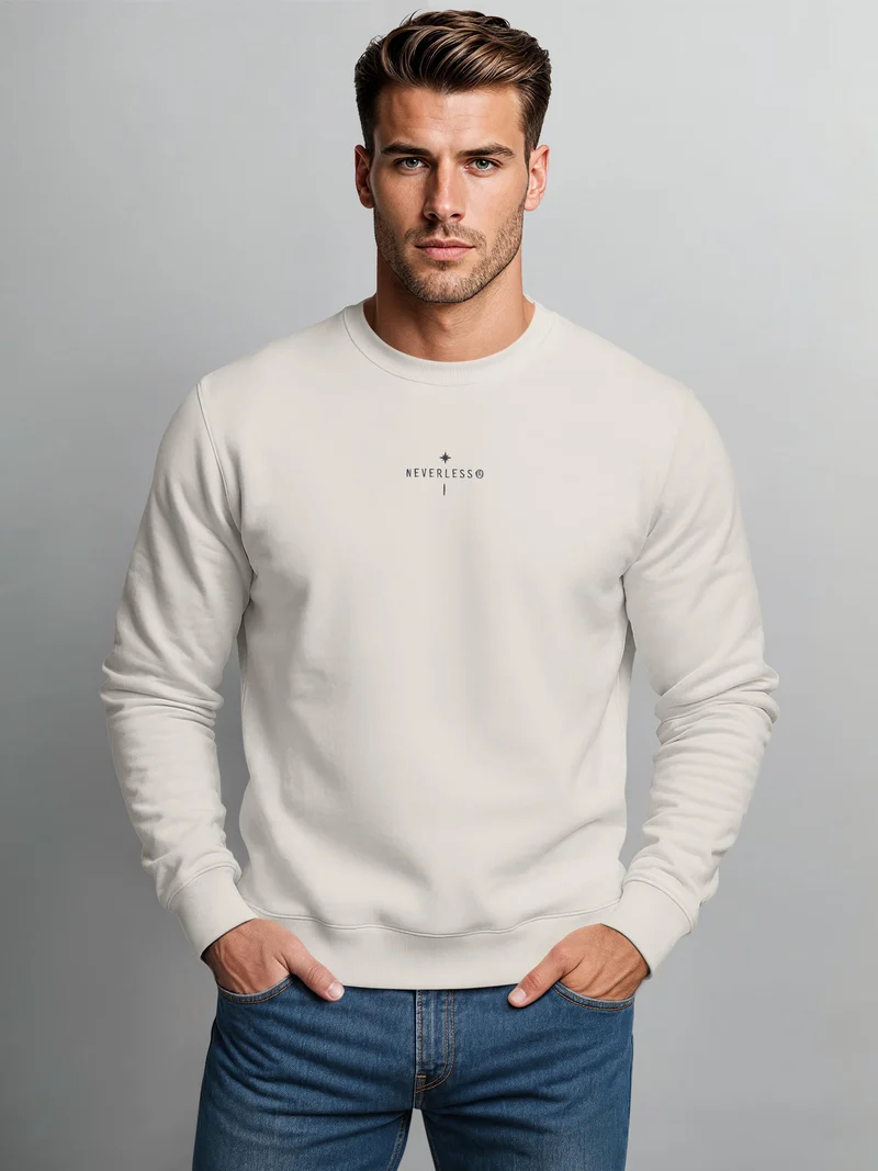Herren Sweatshirt Nature Hike Backprint Regular Fit