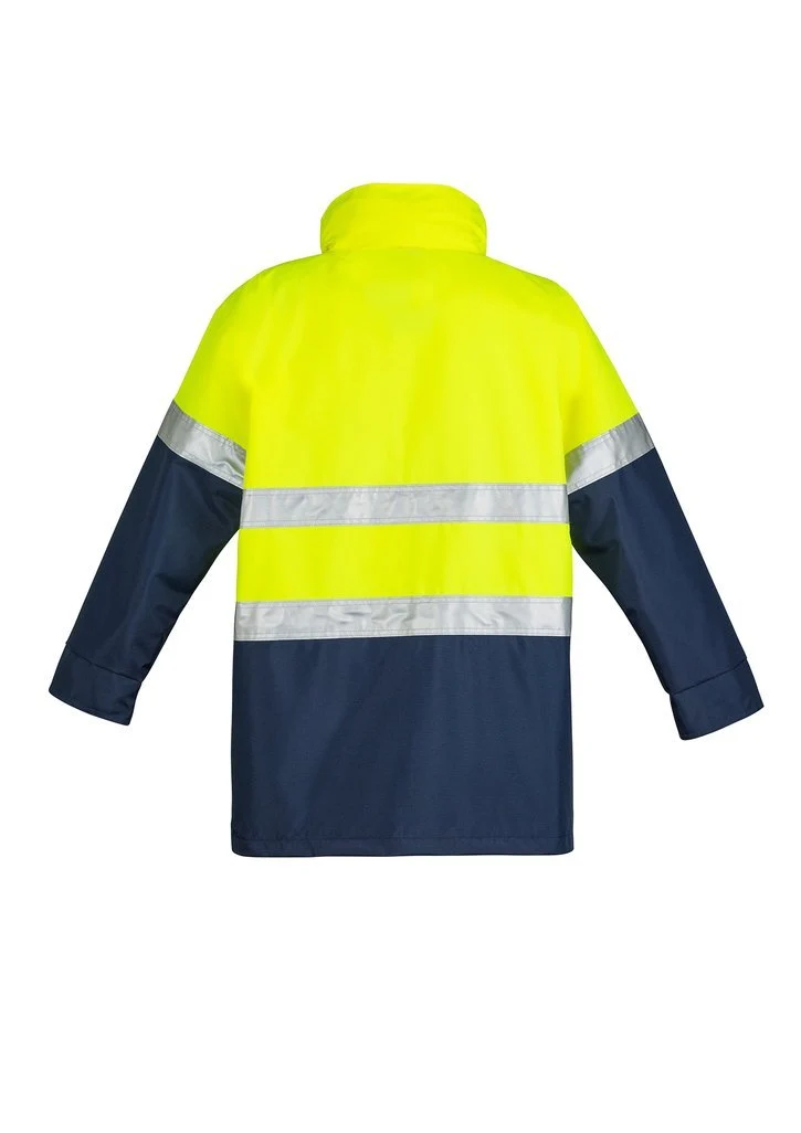 Mens Hi Vis Waterproof Lightweight Jacket