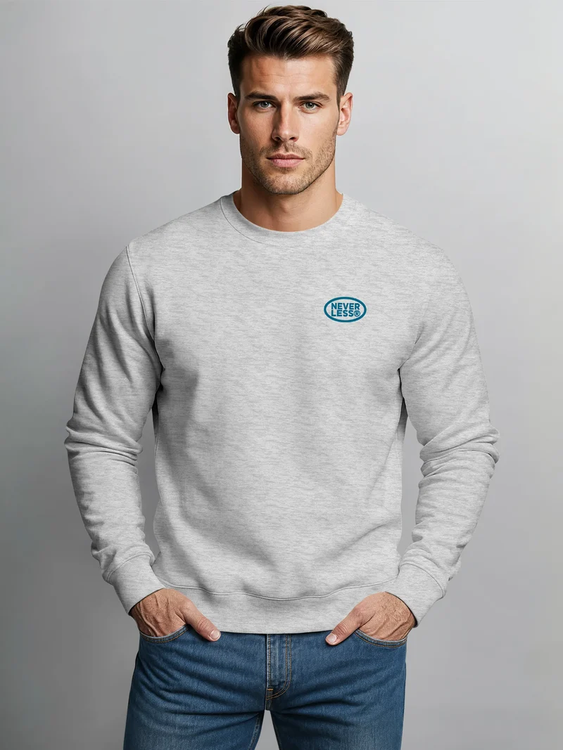 Sweatshirt Herren Pullover mit Backprint Yosemite California Naturmotiv National Park Graphic Outdoor Fashion Streetwear
