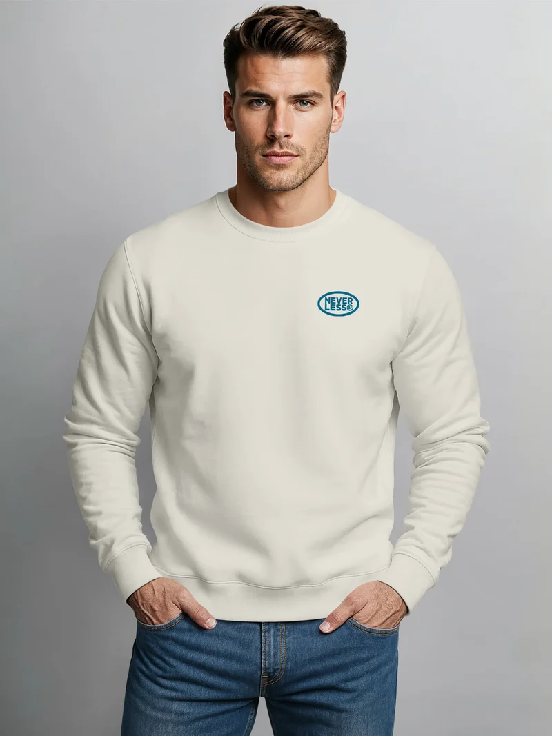 Sweatshirt Herren Pullover mit Backprint Yosemite California Naturmotiv National Park Graphic Outdoor Fashion Streetwear