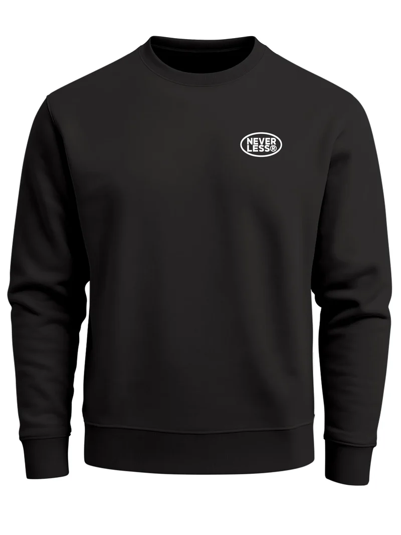 Sweatshirt Herren Pullover mit Backprint Palmenmotiv South Beach California Fashion Streetwear