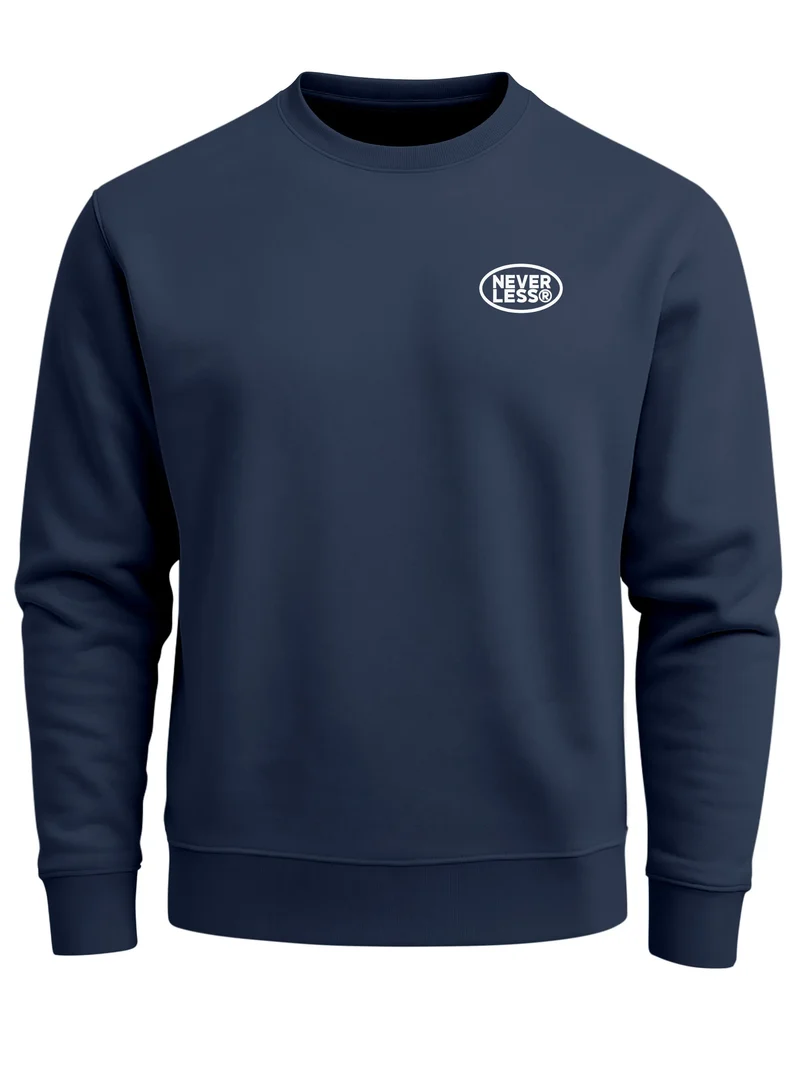 Sweatshirt Herren Pullover mit Backprint Palmenmotiv South Beach California Fashion Streetwear