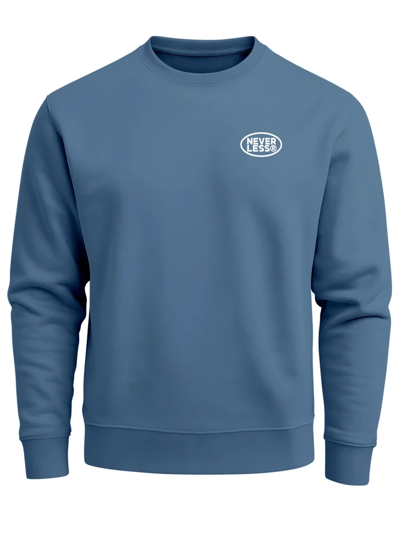Sweatshirt Herren Pullover mit Backprint Palmenmotiv South Beach California Fashion Streetwear
