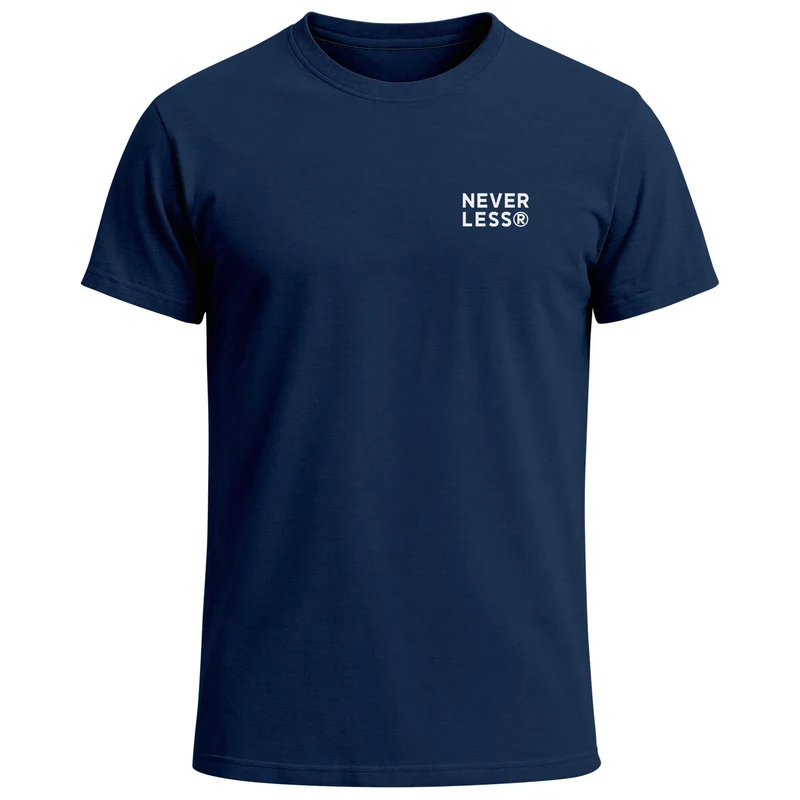 Herren T-Shirt mit buntem Palmen Print – Sommer Streetwear Grafikshirt mit farbigem Rückendruck – Urbaner Freizeit-Look