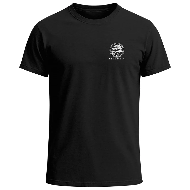 Backprint T-Shirt Herren Tokyo Japan Asien Symbole Kranich Welle Bonsai Printshirt Männer Fashion Streetstyle