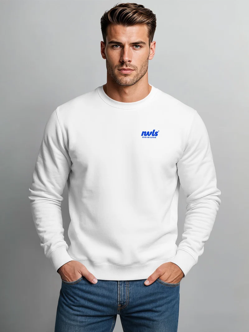 Herren Sweatshirt NVLS Studio Backprint Regular Fit