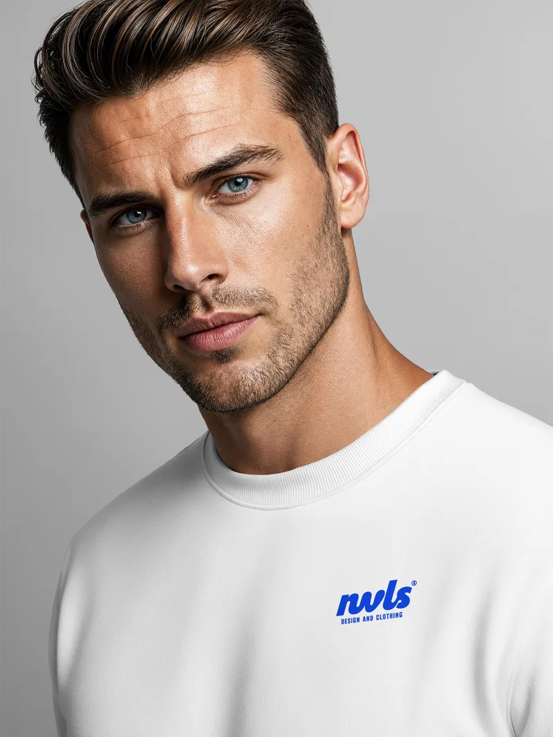 Herren Sweatshirt NVLS Studio Backprint Regular Fit