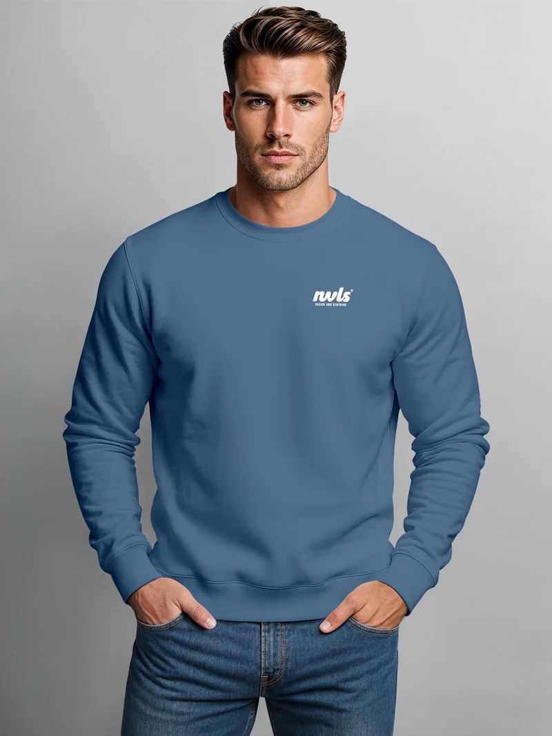Herren Sweatshirt NVLS Studio Backprint Regular Fit