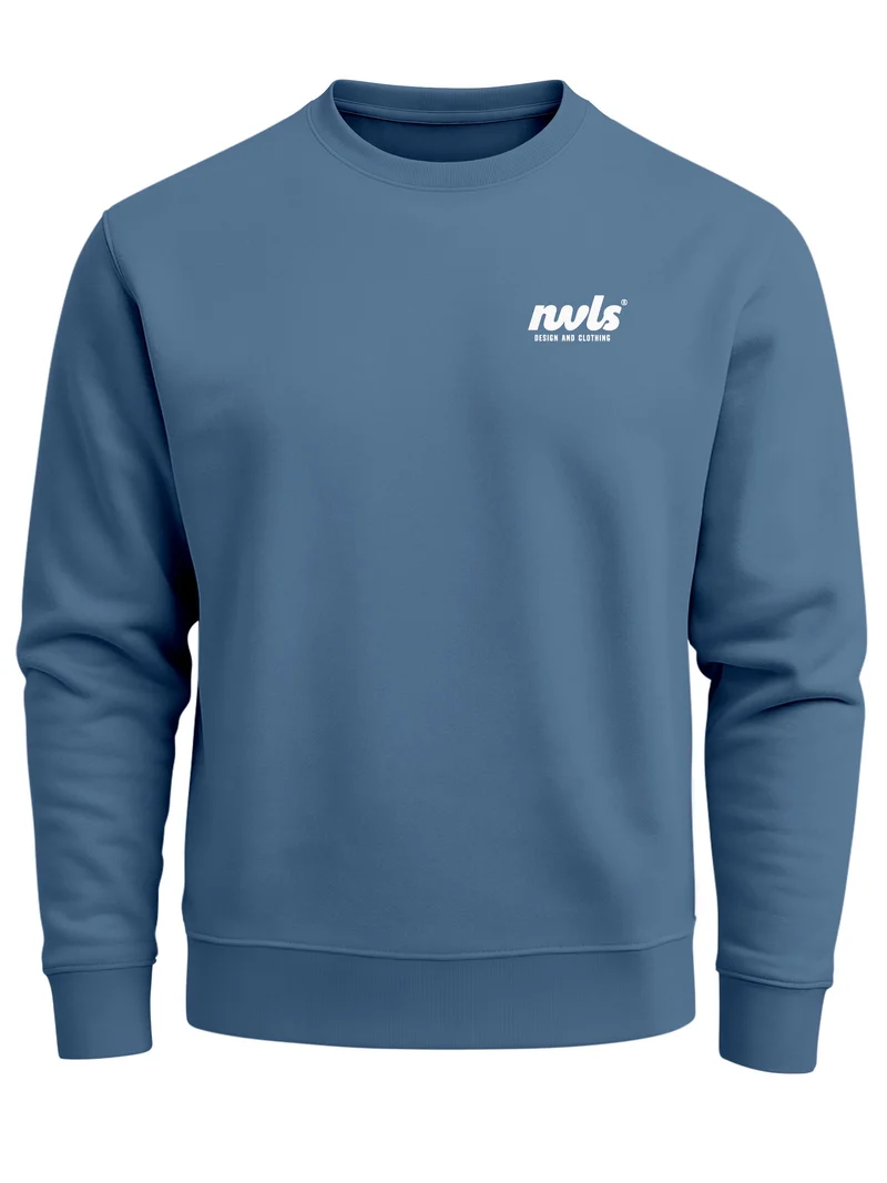 Herren Sweatshirt NVLS Studio Backprint Regular Fit