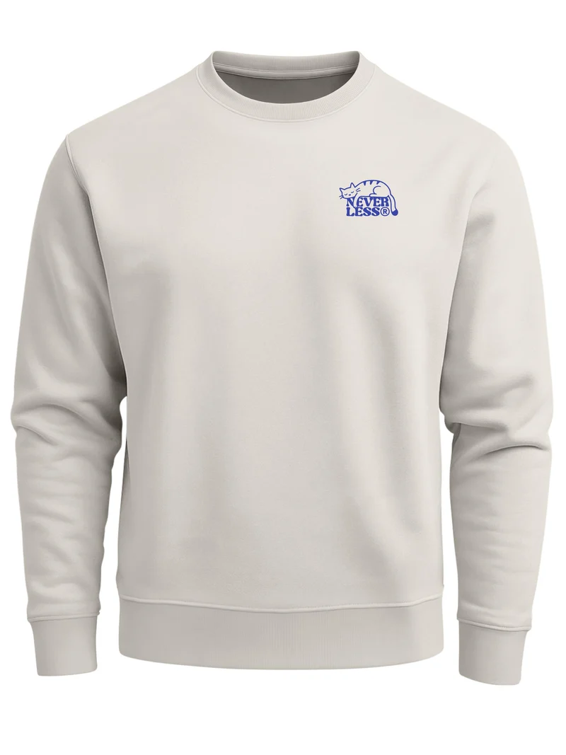 Herren Sweatshirt Coffee Club Backprint Regular Fit
