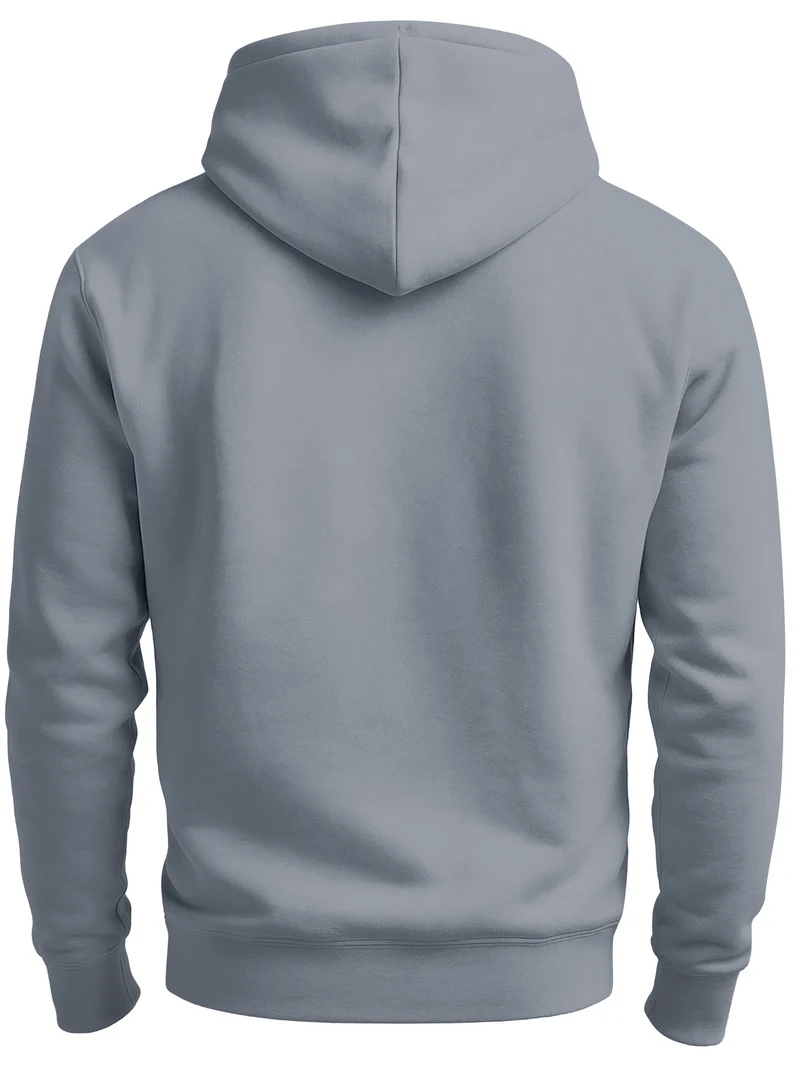 Zip Hoodie Herren Print Outdoor Logo Bäume Wald Sweatjacke mit Kapuze Zipjacke Männer Fashion Streetstyle