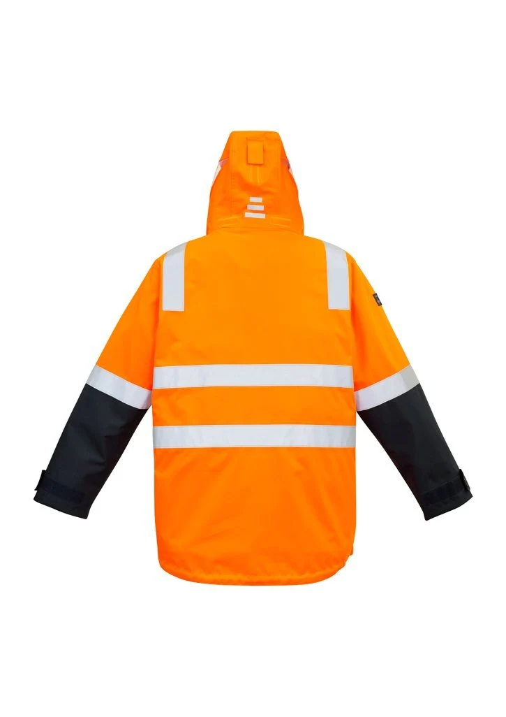 Mens Hi Vis 4 in 1 Waterproof Jacket