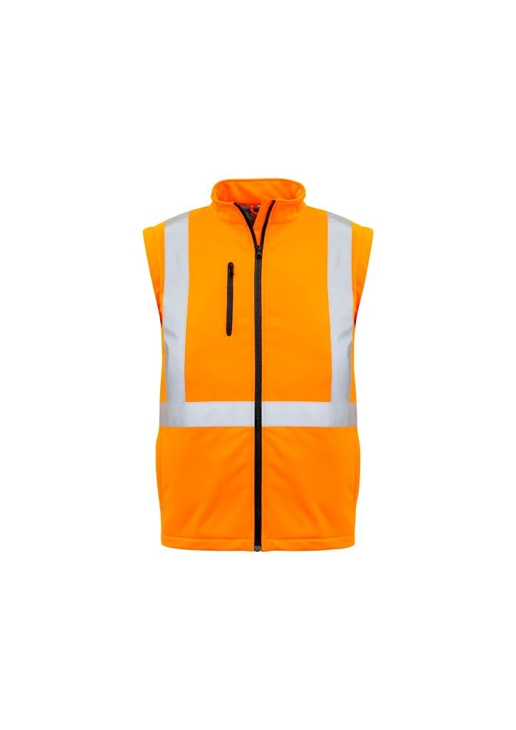 Unisex Hi Vis 2 in 1 X Back Soft Shell Jacket