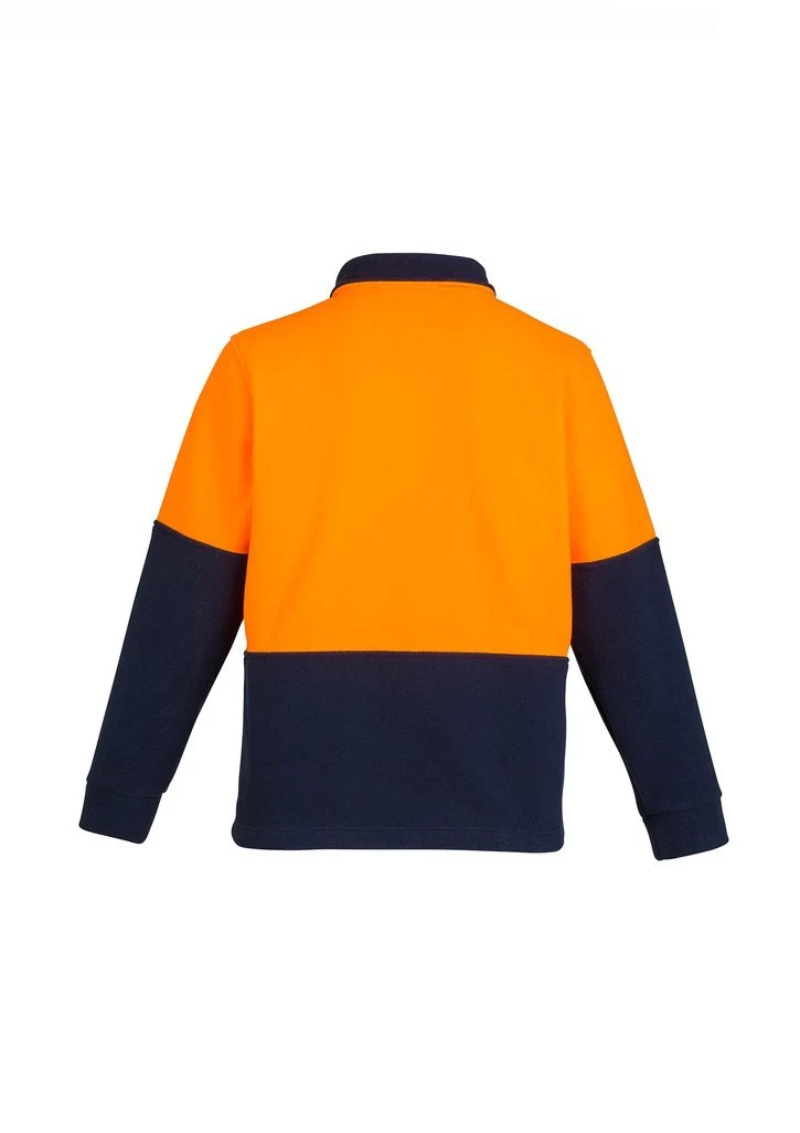 Unisex Hi Vis Half Zip Fleece Jumper