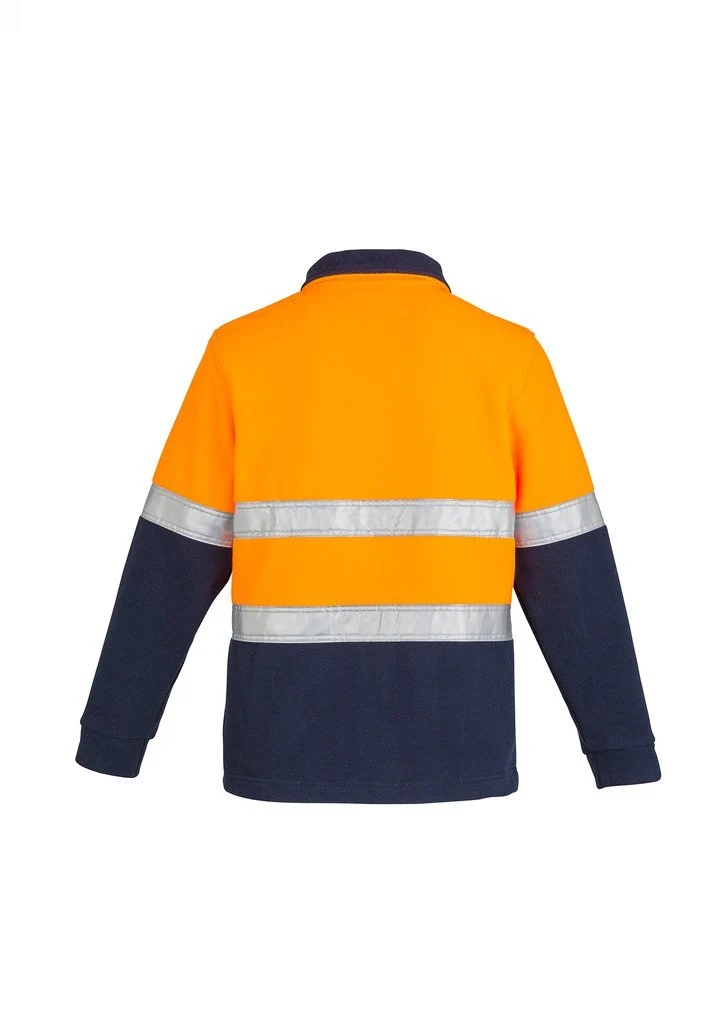 Mens Hi Vis Fleece Jumper - Hoop Taped
